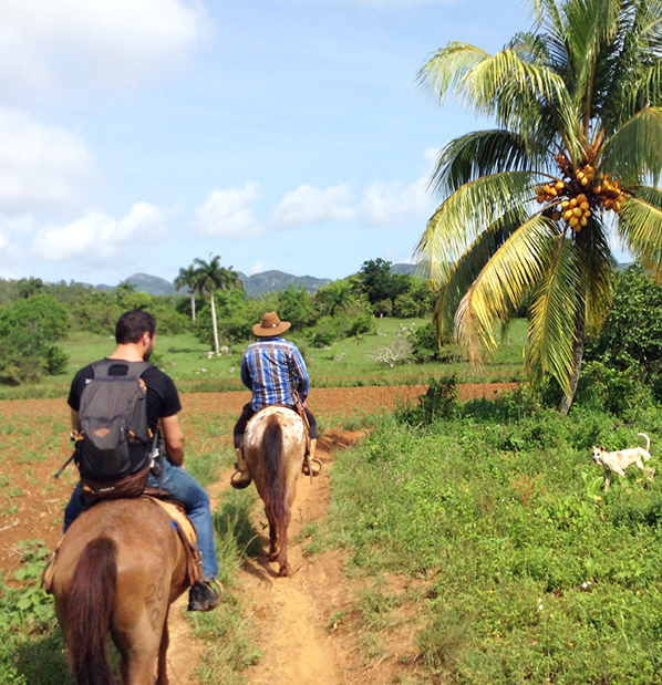 Promenade à cheval Cuba